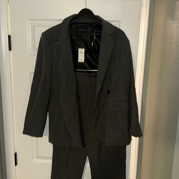 Sculpted Grey Blazer - Picture 1 of 3